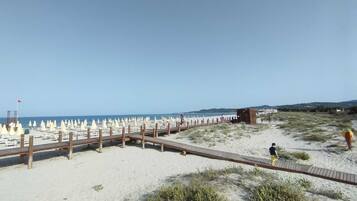 Plage, sable blanc