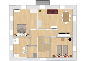 مخطط تصميم الطابق
