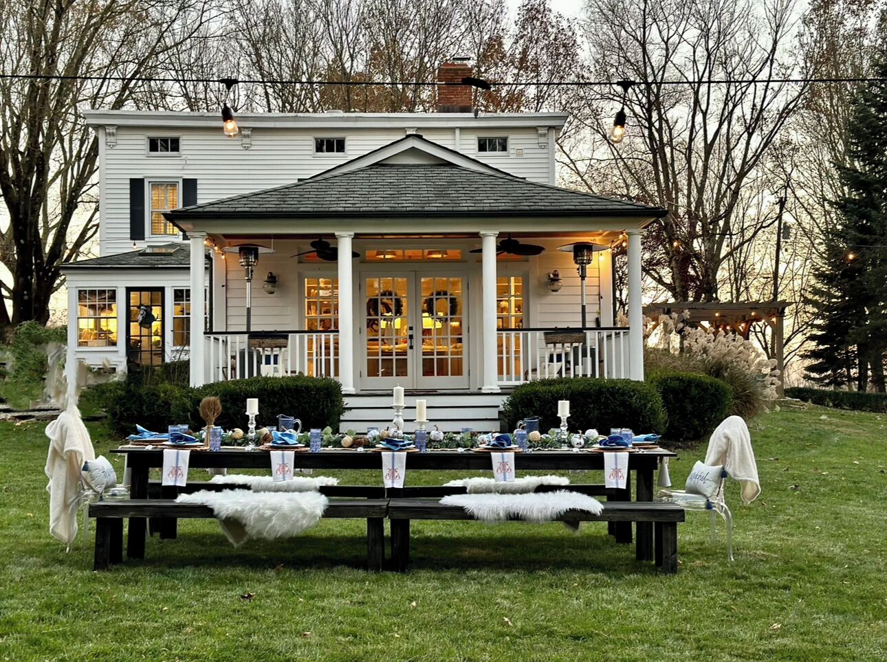 Rear yard 