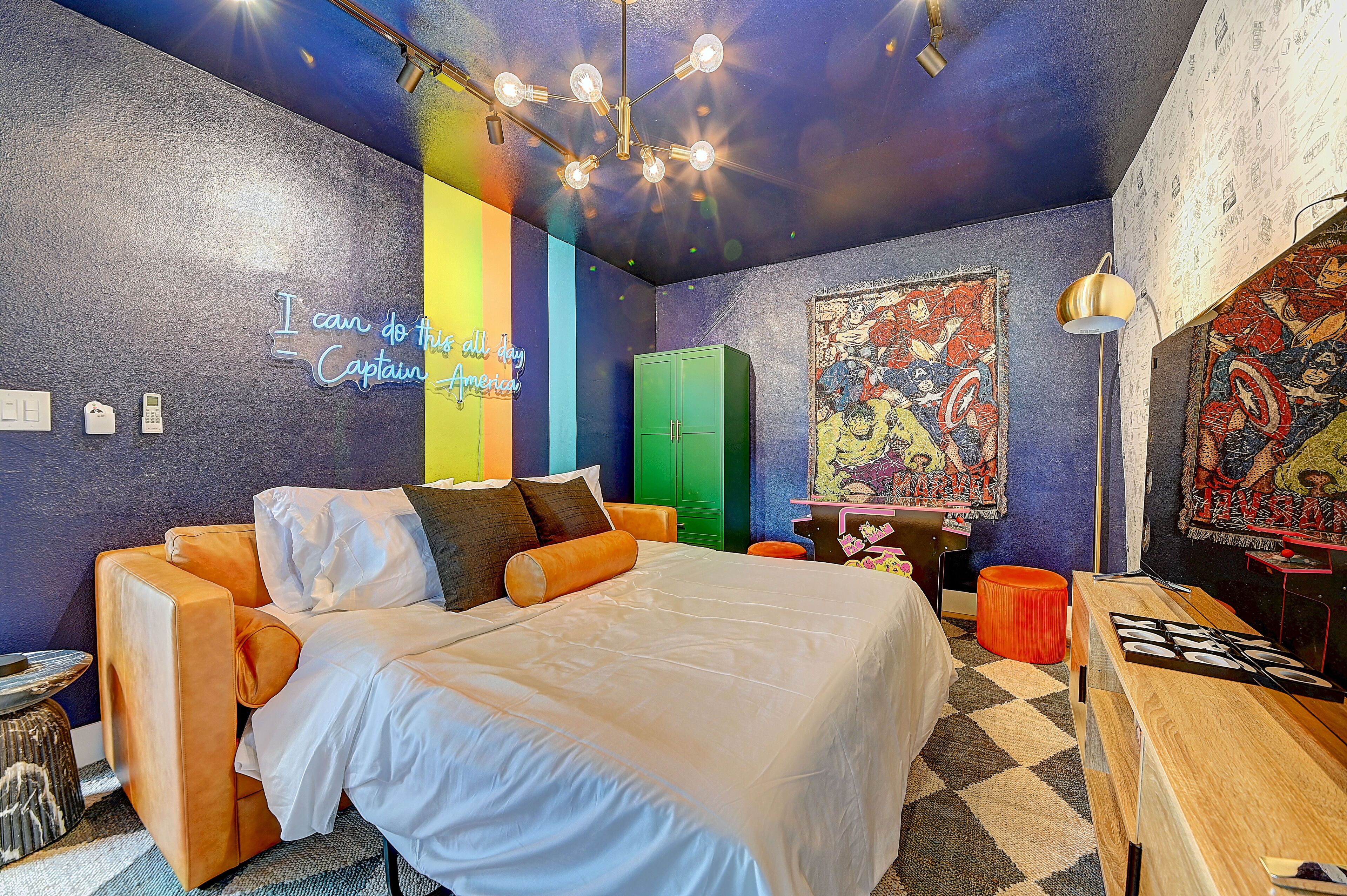 5 sovrum, strykjärn/strykbräda, resesäng och gratis wi-fi