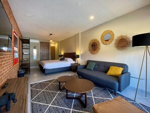 Studio suite, balkon, uitzicht op de stad | Gratis wifi