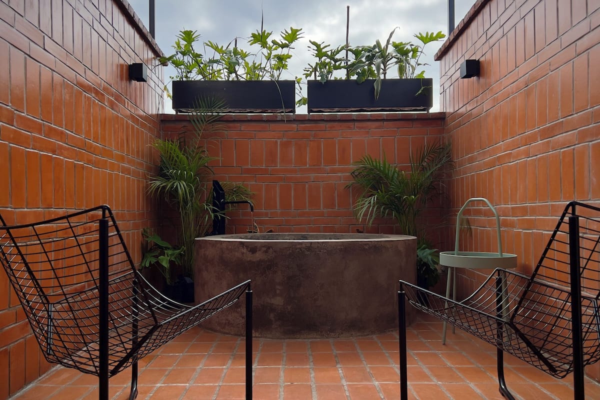 Suite monolocale Luxury, piscina privata | Terrazza/patio