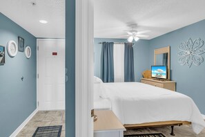 1 chambre, lit parapluie, Wi-Fi gratuit, draps fournis