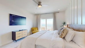 6 habitaciones, tabla de planchar con plancha, cuna de viaje y wifi
