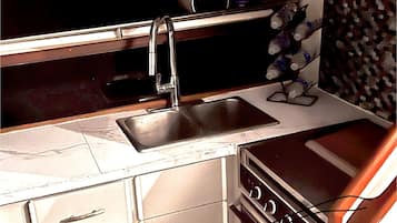 FerienhĂŒtte, Buchtblick | Eigene KĂŒche