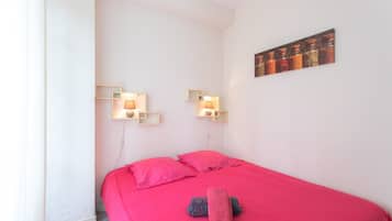 1 Schlafzimmer, Bügeleisen/Bügelbrett, kostenloses WLAN, Bettwäsche