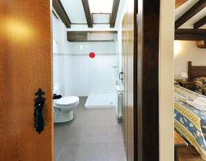 Shower, towels - Country House 'Barbenea' with Mountain View, Private Garden and Wi-Fi (Oronoz-Mugaire)