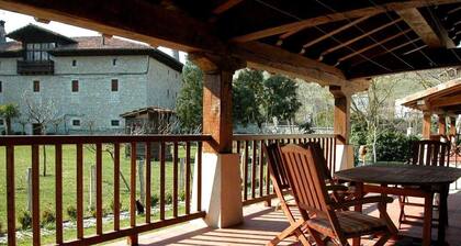 Rural House 'Sagastietxea II' with Mountain Views, Private Terrace and Garden