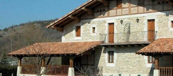 Rural House 'Sagastietxea II' with Mountain Views, Private Terrace and Garden