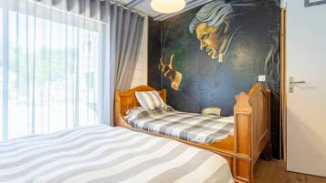 2 chambres, Wi-Fi gratuit, draps fournis