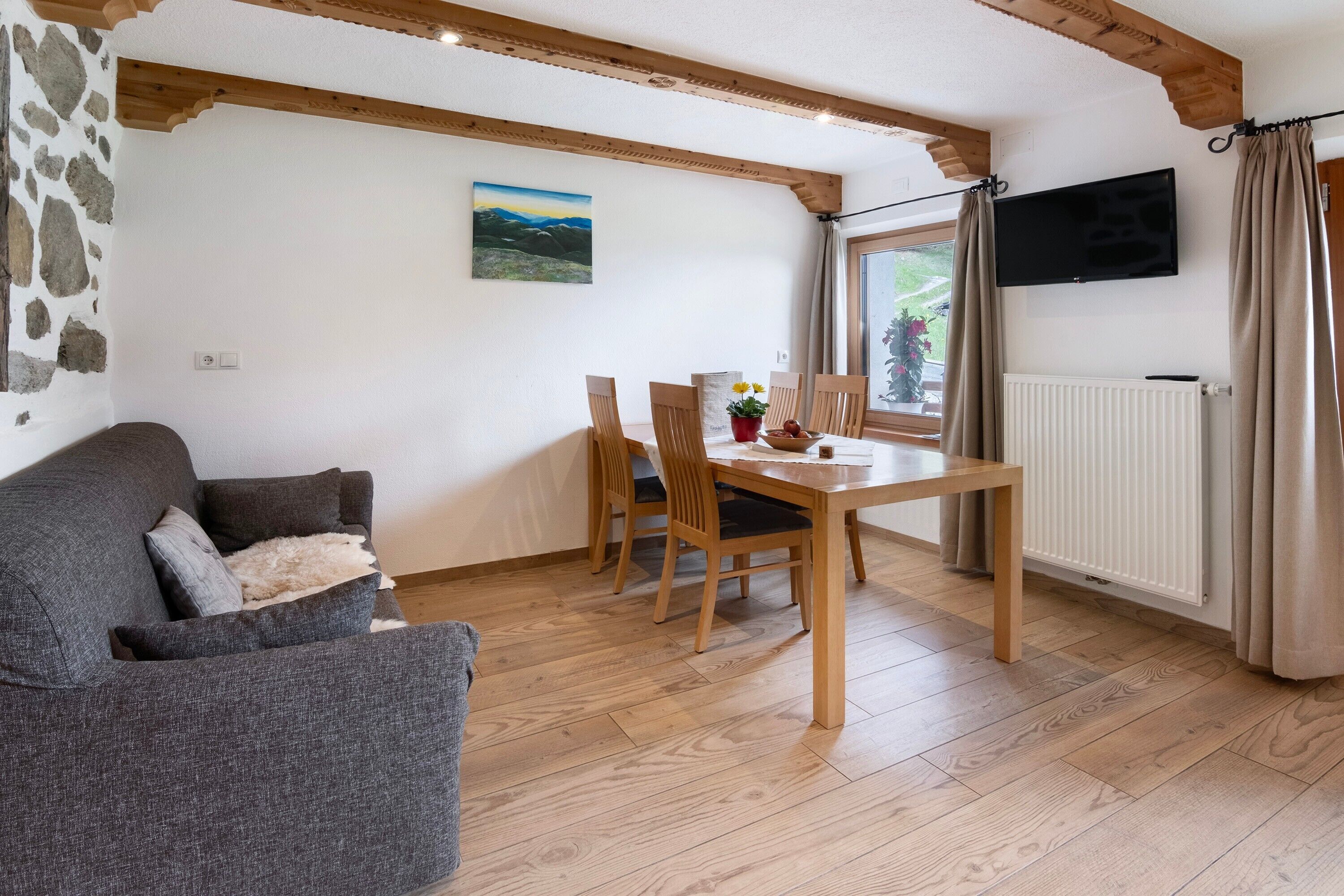 Appartamento Fragges Tscheppa Con Vista Montagna, Terrazza Privata E Wi-fi - Trafoi