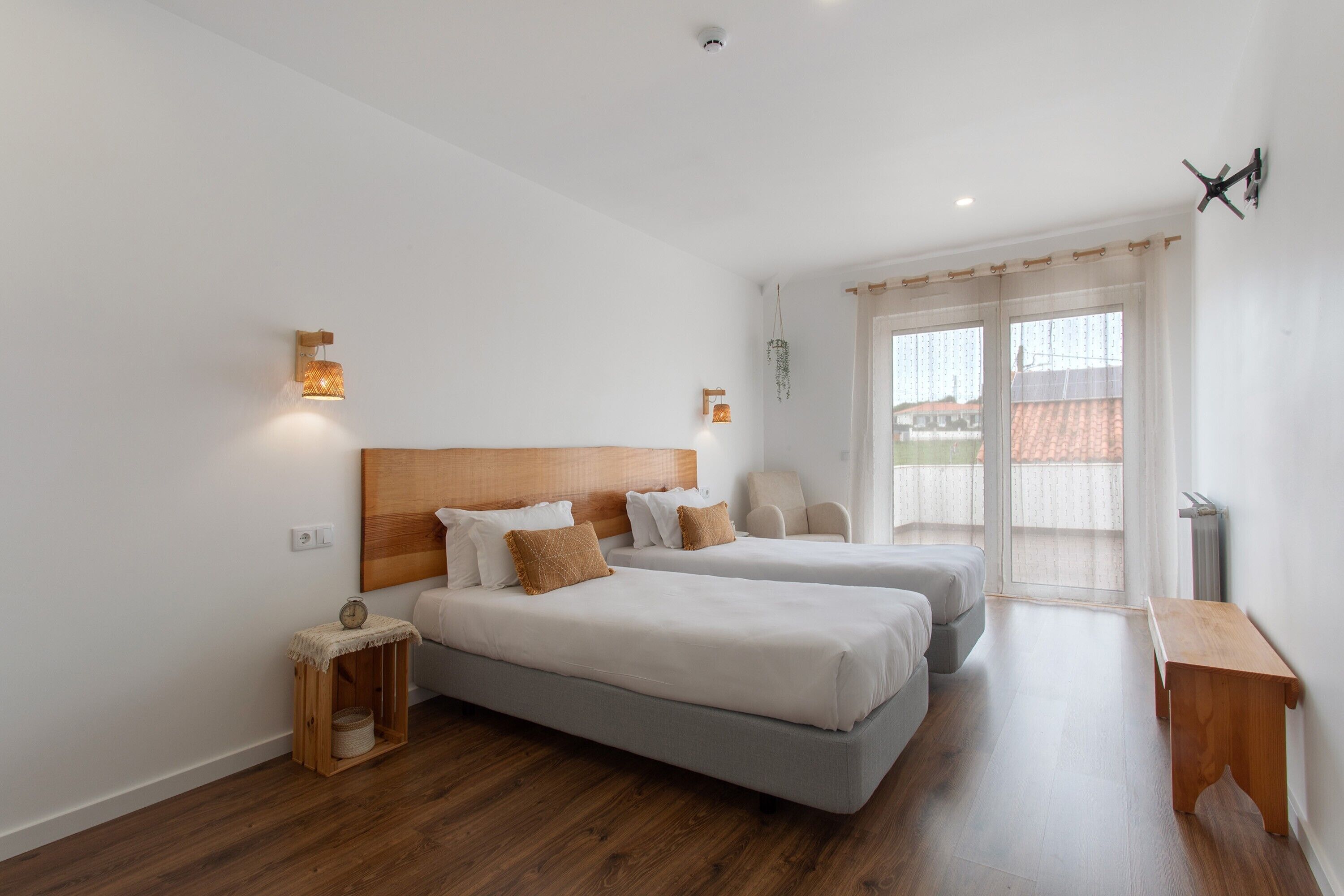 1 slaapkamer, een strijkplank/strijkijzer, gratis wifi, beddengoed