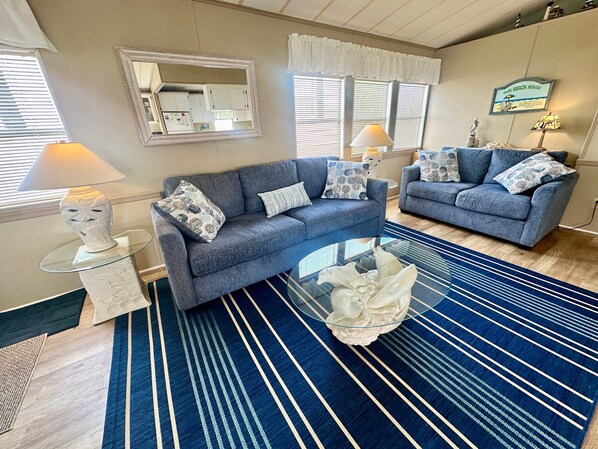 TV, video games, DVD player, table tennis