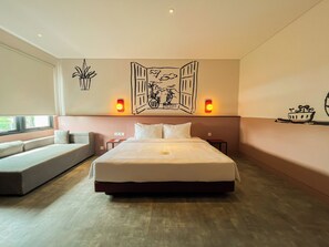 Suite Room With Breakfast | Ropa de cama de alta calidad y escritorio