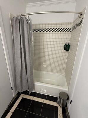 Hair dryer, towels
