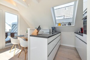 Fridge, dishwasher, electric kettle, toaster - Dünenloft - Relax and enjoy in the Dünenloft: your perfect vacation apartment on the (Rantum)
