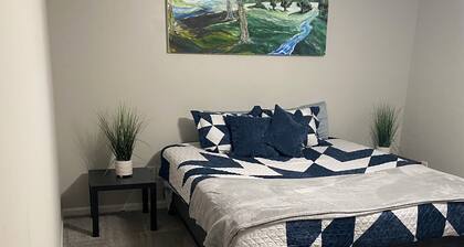 Spacious 4-bedroom house in charming Spring Lake with WiFi, AC