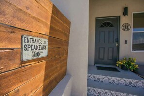 Exterior detail - "Speakeasy Suite" @ ArnoTriplex! (Albuquerque)