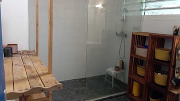 Dusche, Toilettenpapier