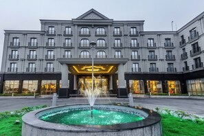 Overnatningsstedets facade