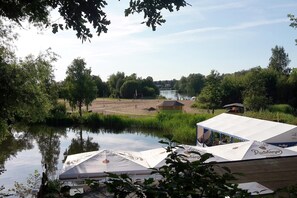 Garden - Ferienwohnung am Pruesssee in Guester (Güster)