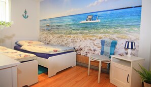 9 chambres, ameublement personnalisé