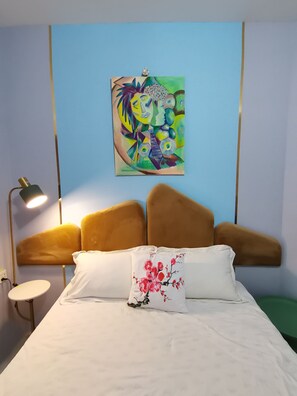 Suite estudio Deluxe, vista al lago | Escritorio y wifi 