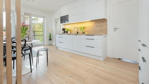 Private kitchen - Comfortable Apartment Close to the Sea, Pobierowo (Rewal)