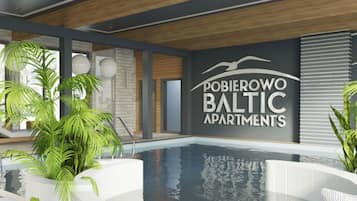 Deluxe Apartment, 3 Bedrooms | Pool | Indoor pool, outdoor pool