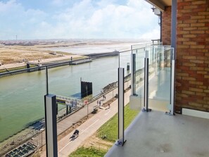 Blick von der Unterkunft