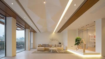 Front of property – evening/night