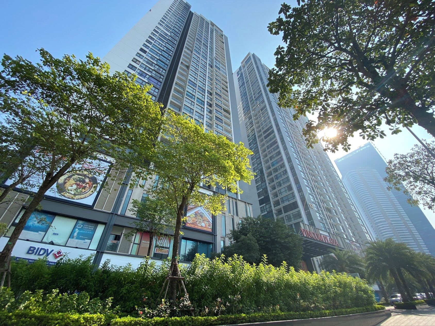 Fachada da propriedade