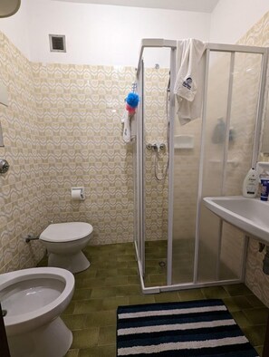 Shower, towels