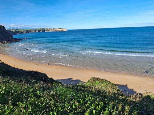 IN FRONT OF THE SEA, DOÑA CARMEN BEACH, BEST VIEWS OF SUANCES...