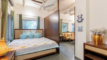 2 多间卧室、熨斗/熨衣板、免费 WiFi、床单