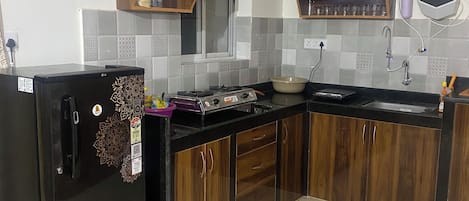 Apartment, Mountain View | Private kitchen