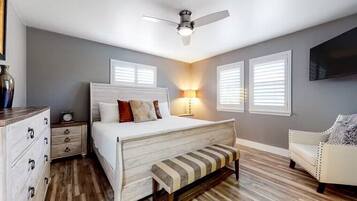 4 間睡房、書桌、熨斗/熨衫板、免費 Wi-Fi