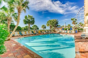 Indoor pool - Oceanside Escape by StayMareni - Oceanfront Suite (Myrtle Beach)