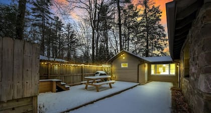 Pocono Pines Stone Cabin | Central to Attractions
