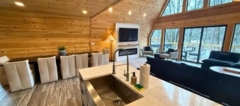 Pines A-Frame Cabin | Sauna | HotTub