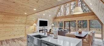 A-Frame Cabin in the Pines | Hot Tub | Fire Pit | Lake Access