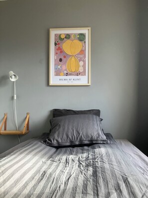 Basic Single Room | Blackout drapes, iron/ironing board, free WiFi, bed sheets - Södervillan (Växjö)