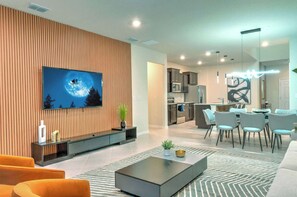 TV, video games, offices
