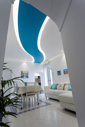Living area - Mamma Titina Holiday House, un grazioso appartamento in Costiera Amalfitana (San Michele)