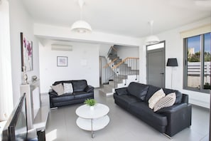 Villa, 3 Bedrooms, Private Pool, Garden View | Living room - Latchi Holiday Villa Ev21 (Neo Chorio)
