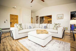 TV, video games, DVD player, offices