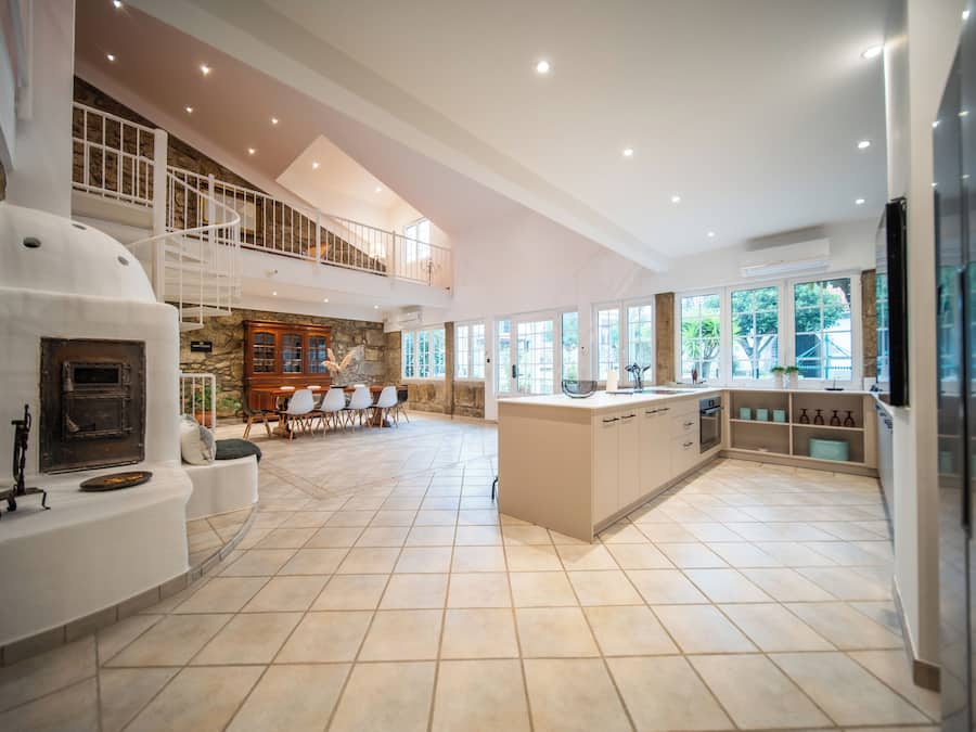 Villa, Ocean View | Private kitchen | Oven, stovetop, dishwasher, espresso maker
