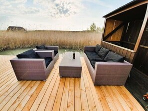 Stuga Deluxe | Terrass/Patio