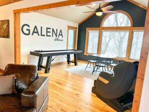 Games room - Clubside Tanager - Your 2026 Winter Reset! Fireplace & Outdoor Hot Tub! (Galena)