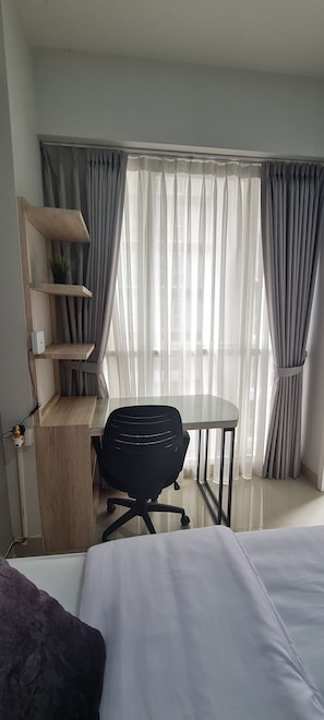 1 chambre, fer et planche Ă repasser, Wi-Fi, draps fournis